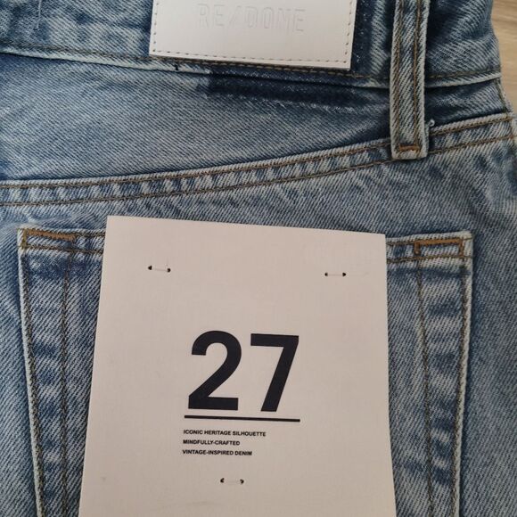 RE/DONE 70s High Rise Skinny Boot in Opal Indigo Size 27 - Picture 7 of 12